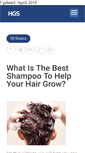 Mobile Screenshot of hairgrowshampoos.com